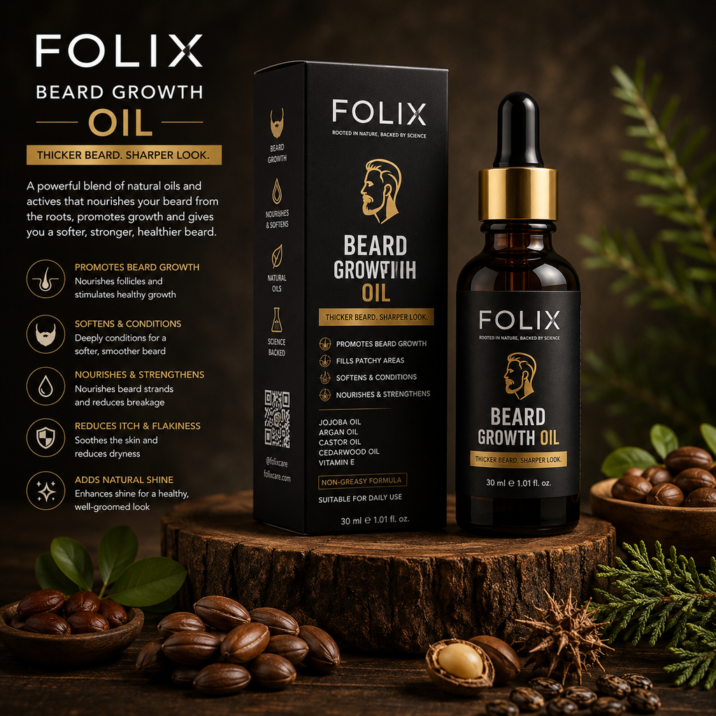 FOLIX Beard Growth Oil (30ml)